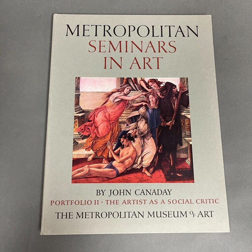 Metropolitan Museum Seminars in Art Book Color Prints John Canaday Portfolio‎ 11